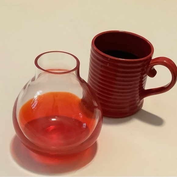 Two-Toned Glass Vase - Picture 6 of 6